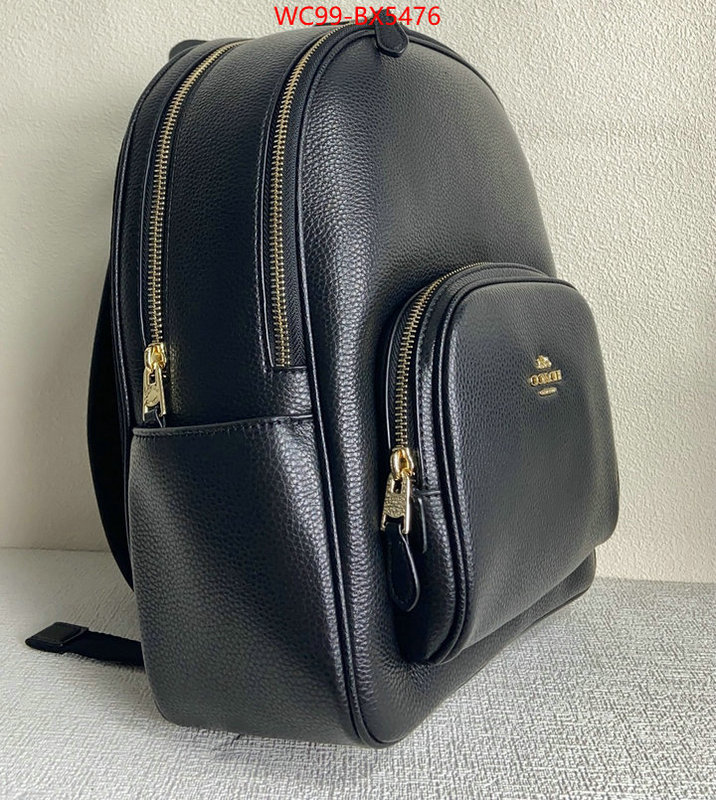 Coach Bags(4A)-Backpack- best replica 1:1 ID: BX5476 $: 99USD,