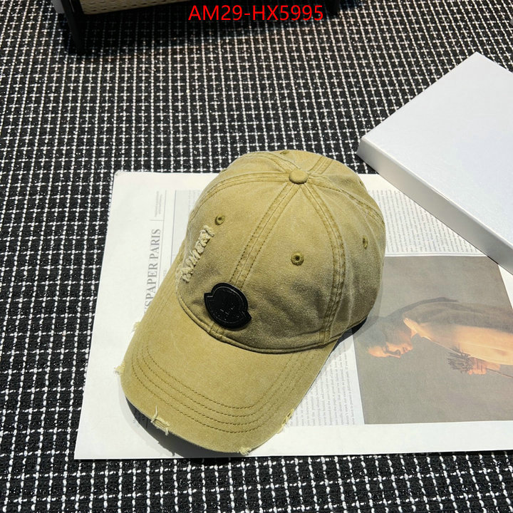 Cap(Hat)-Moncler 1:1 clone ID: HX5995 $: 29USD