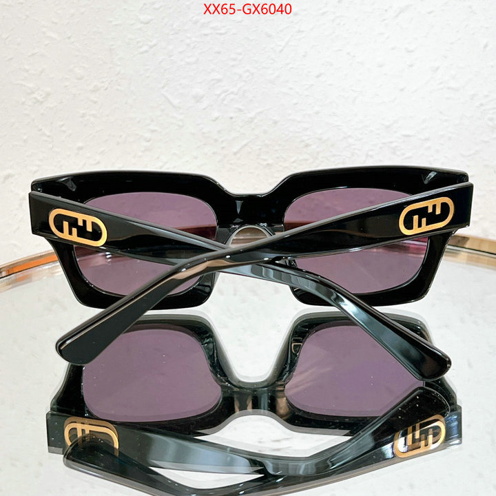 Glasses-Fendi quality replica ID: GX6040 $: 65USD