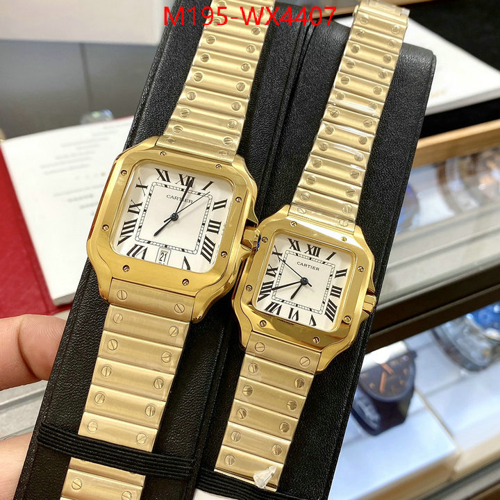 Watch(4A)-Cartier shop the best high quality ID: WX4407 $: 195USD