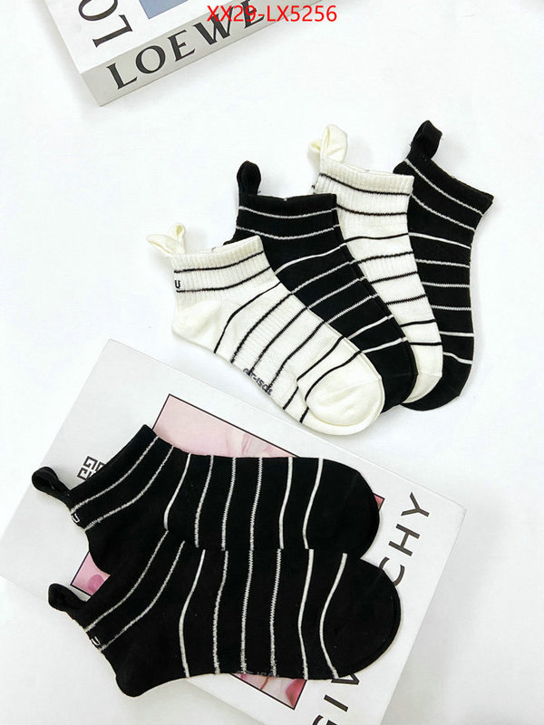 Sock-Miu Miu counter quality ID: LX5256 $: 29USD