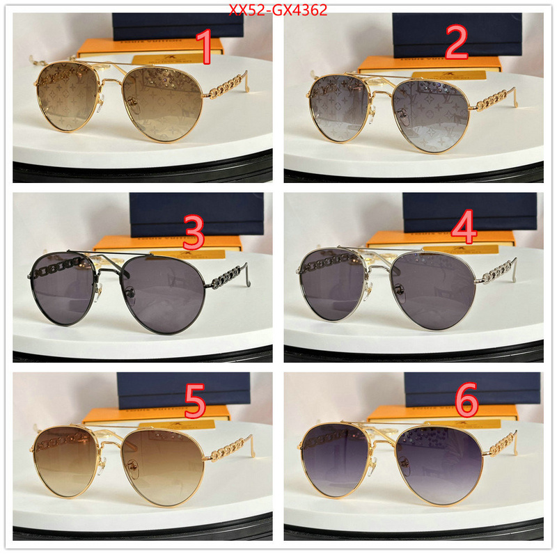 Glasses-LV brand designer replica ID: GX4362 $: 52USD