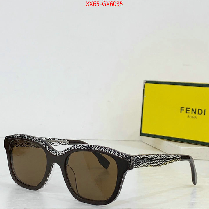 Glasses-Fendi where can i find ID: GX6035 $: 65USD