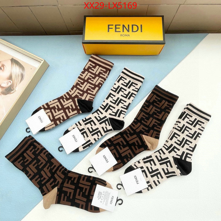 Sock-Fendi online shop ID: LX5169 $: 29USD