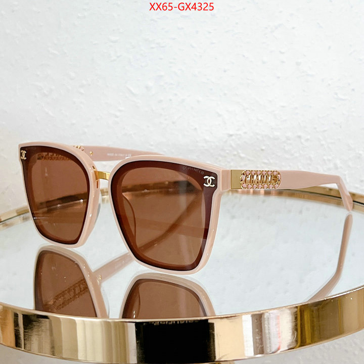 Glasses-Chanel wholesale ID: GX4325 $: 65USD