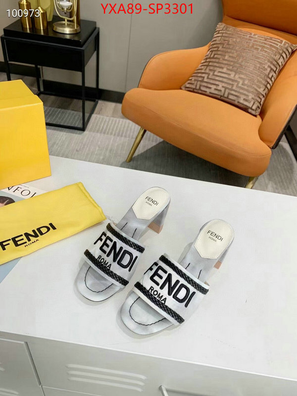 Women Shoes-Fendi 1:1 replica ID: SP3301 $: 89USD