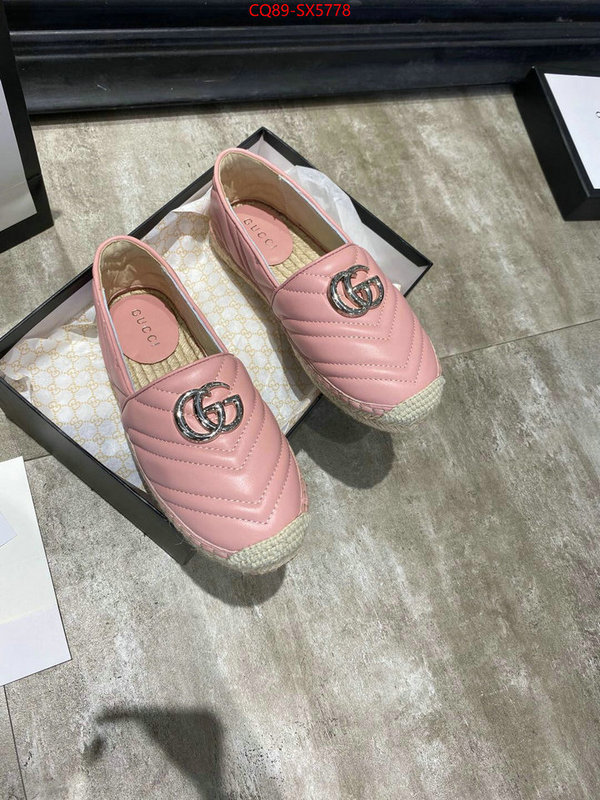 Women Shoes-Gucci cheap online best designer ID: SX5778 $: 89USD