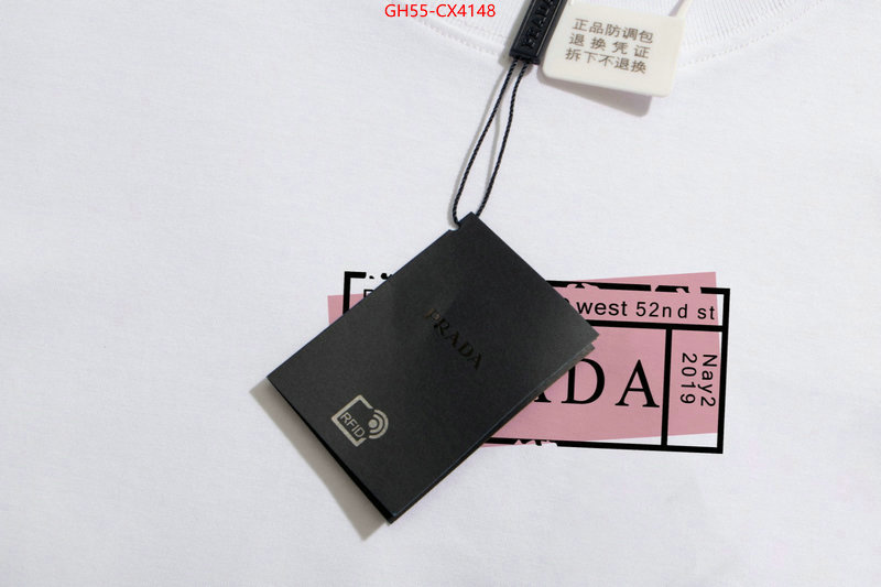 Clothing-Prada best designer replica ID: CX4148 $: 55USD