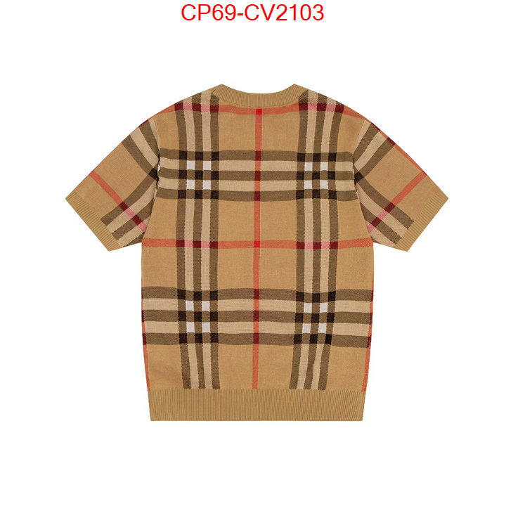 Clothing-Burberry how to start selling replica ID: CV2103 $: 69USD