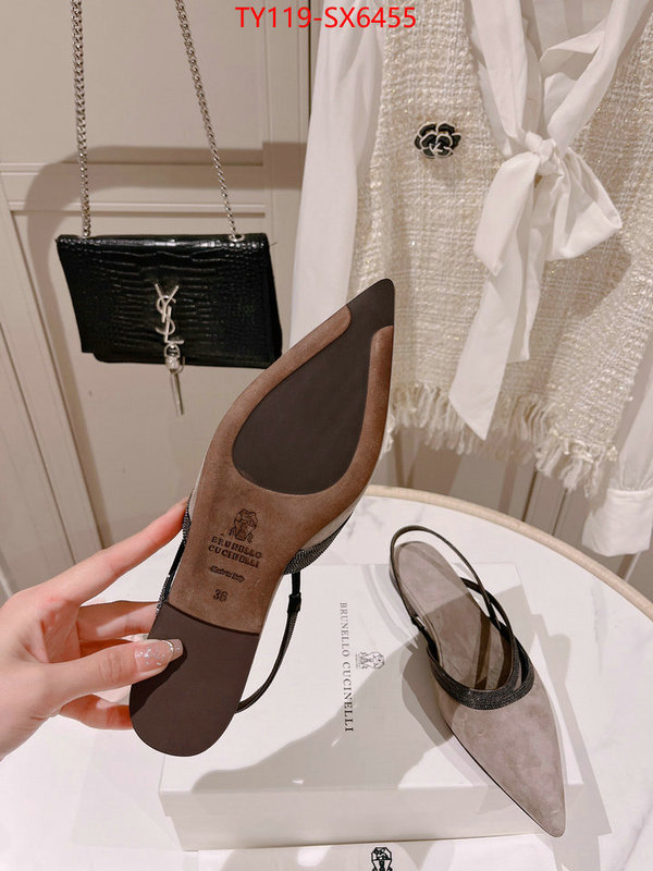 Women Shoes-Brunello cucinelli brand designer replica ID: SX6455 $: 119USD