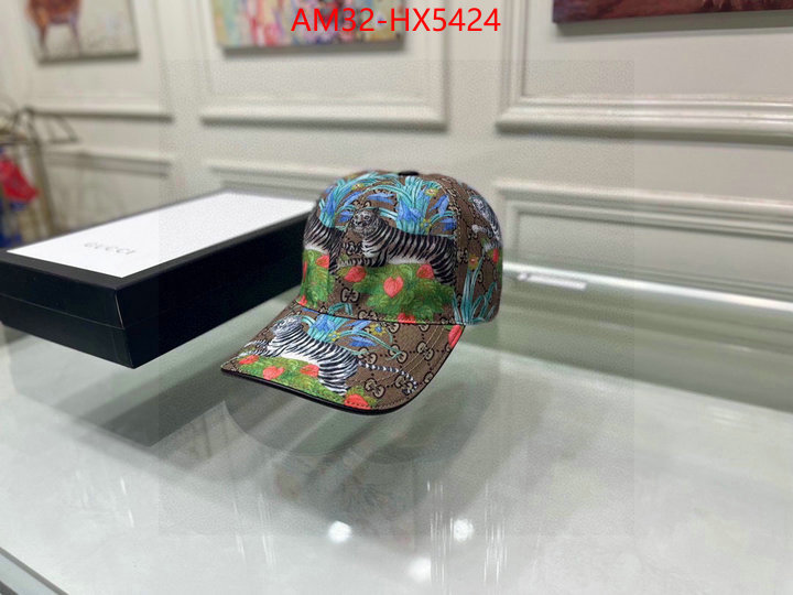 Cap(Hat)-Gucci aaaaa class replica ID: HX5424 $: 32USD