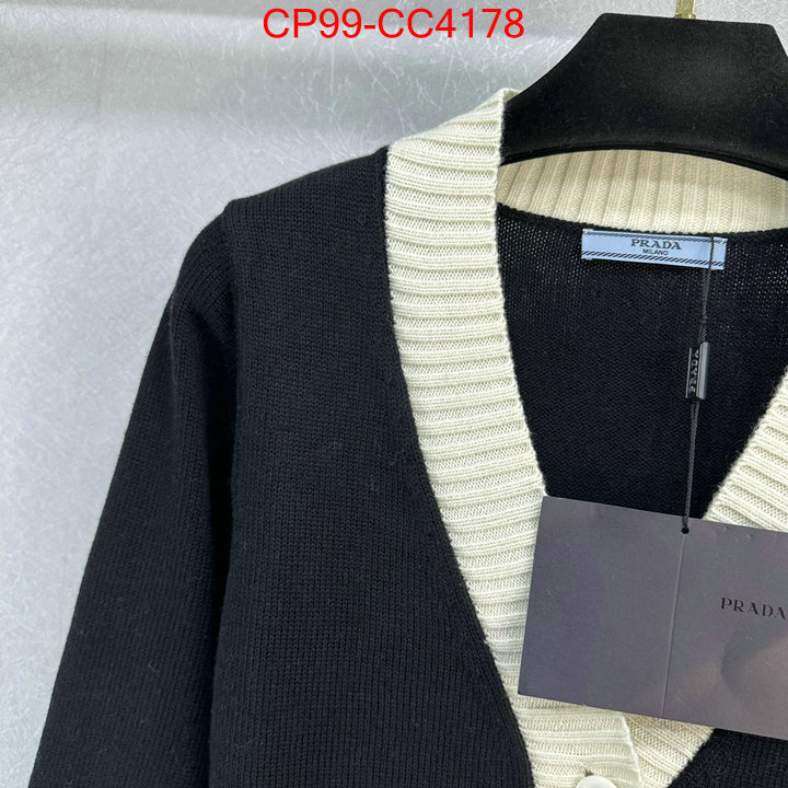 Clothing-Prada shop the best high quality ID: CC4178 $: 99USD