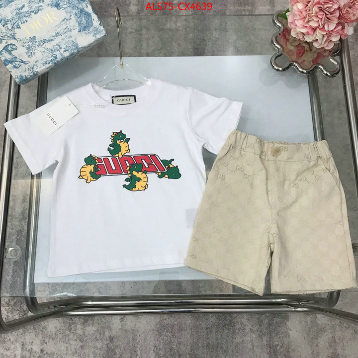 Kids clothing-Gucci luxury cheap replica ID: CX4639 $: 75USD