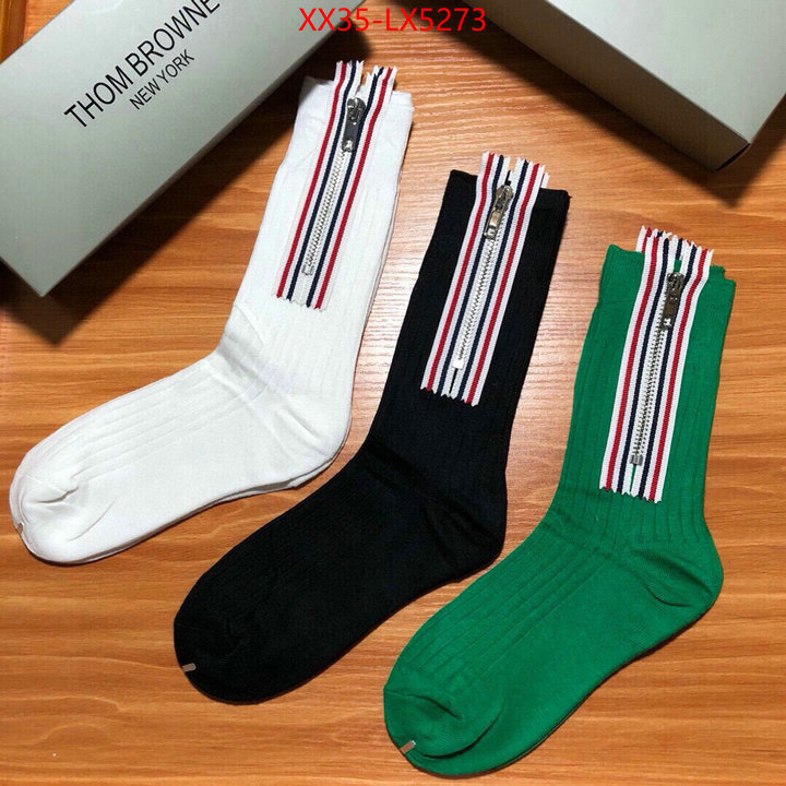 Sock-Thom Browne buy luxury 2024 ID: LX5273 $: 35USD