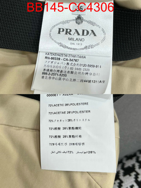 Clothing-Prada best like ID: CC4306 $: 145USD