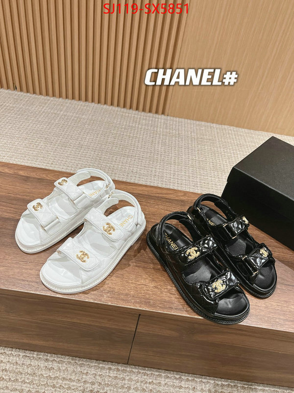 Women Shoes-Chanel first top ID: SX5851 $: 119USD