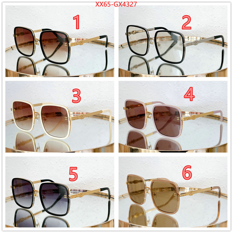 Glasses-Chanel how to start selling replica ID: GX4327 $: 65USD