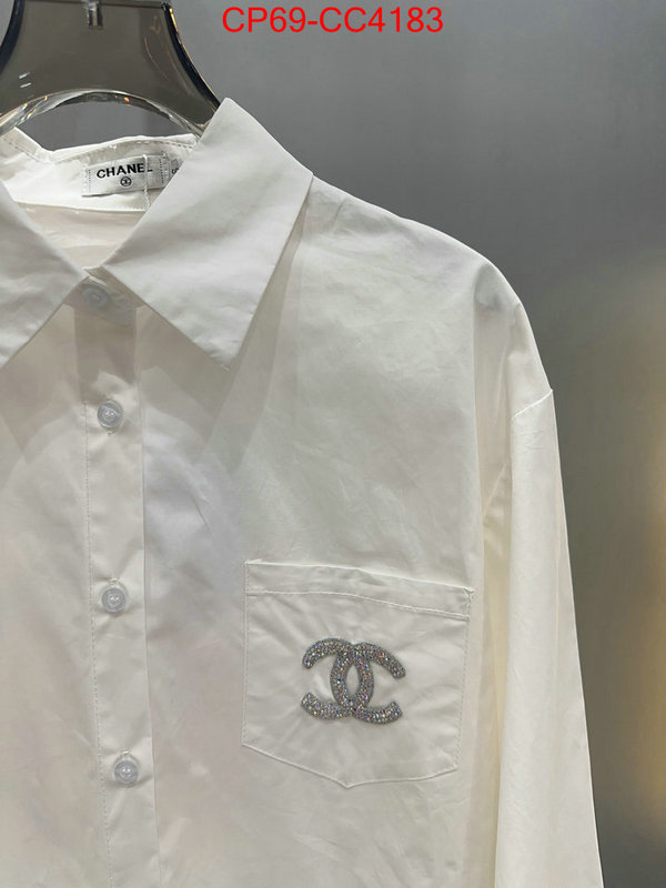 Clothing-Chanel 2024 replica wholesale cheap sales online ID: CC4183 $: 69USD