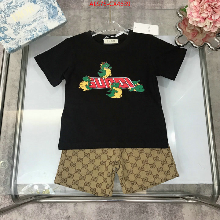 Kids clothing-Gucci luxury cheap replica ID: CX4639 $: 75USD