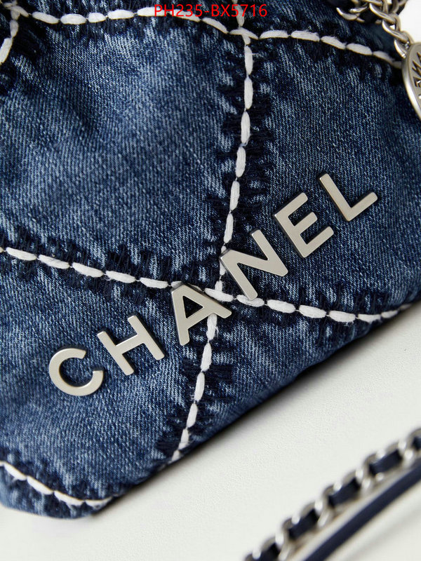 Chanel Bags(TOP)-Diagonal- 2024 aaaaa replica customize ID: BX5716 $: 235USD,