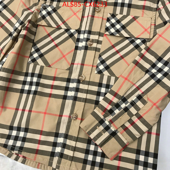 Kids clothing-Burberry designer fake ID: CX6233 $: 85USD