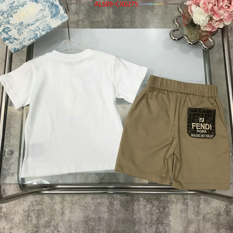 Kids clothing-Fendi fashion replica ID: CX6275 $: 89USD