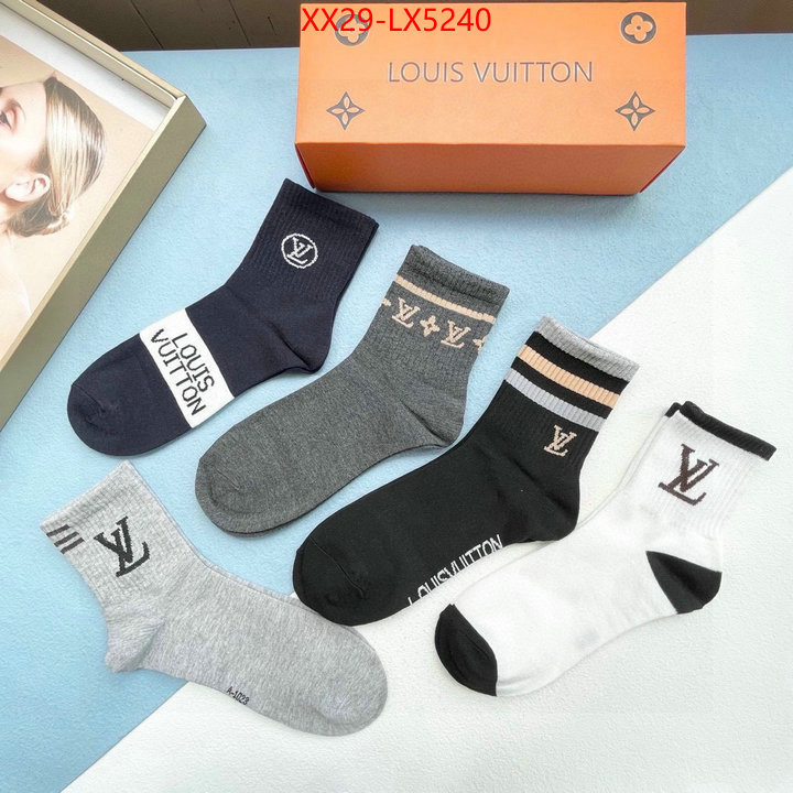 Sock-LV replica shop ID: LX5240 $: 29USD