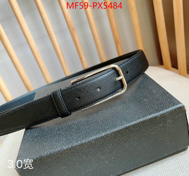 Belts-Prada buy luxury 2024 ID: PX5484 $: 59USD