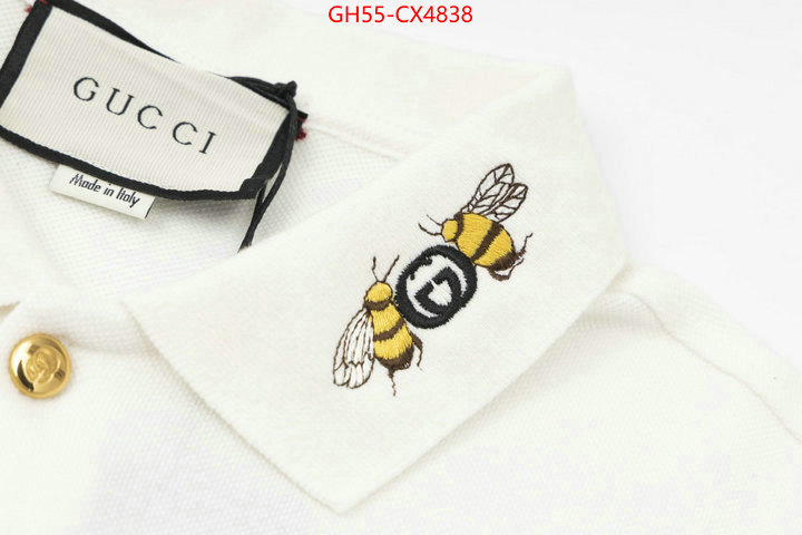 Clothing-Gucci where can i buy the best quality ID: CX4838 $: 55USD