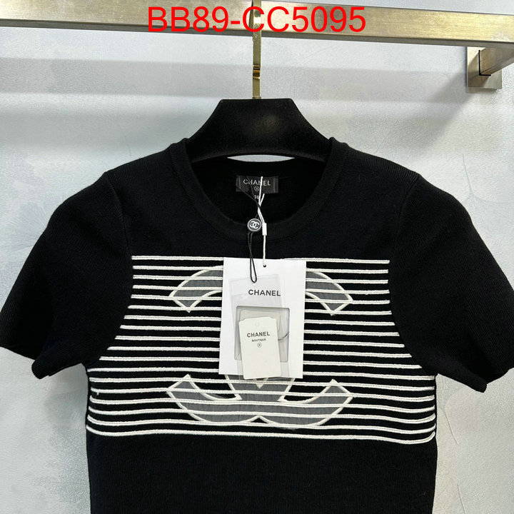 Clothing-Chanel best quality designer ID: CC5095 $: 89USD