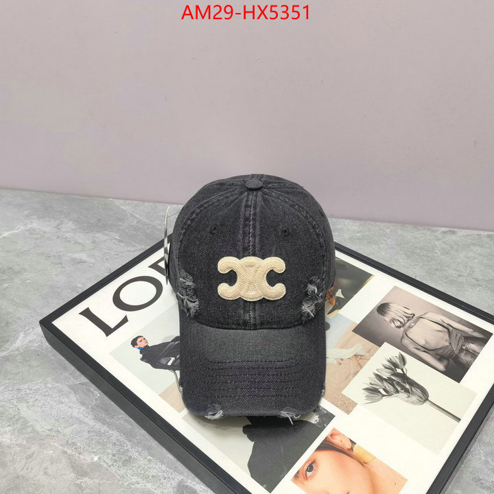 Cap(Hat)-Celine perfect quality designer replica ID: HX5351 $: 29USD