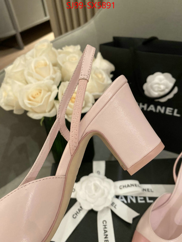 Women Shoes-Chanel high quality ID: SX5891 $: 99USD