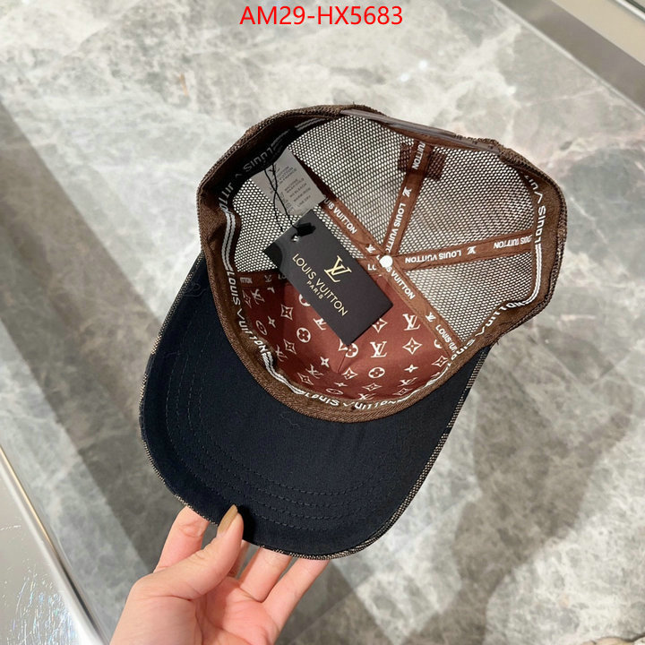 Cap(Hat)-LV outlet sale store ID: HX5683 $: 29USD