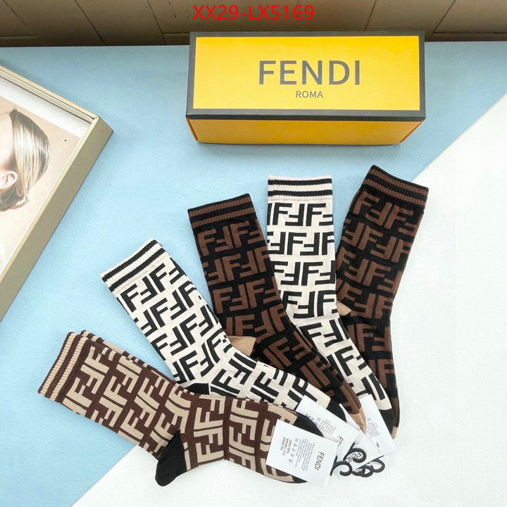 Sock-Fendi online shop ID: LX5169 $: 29USD