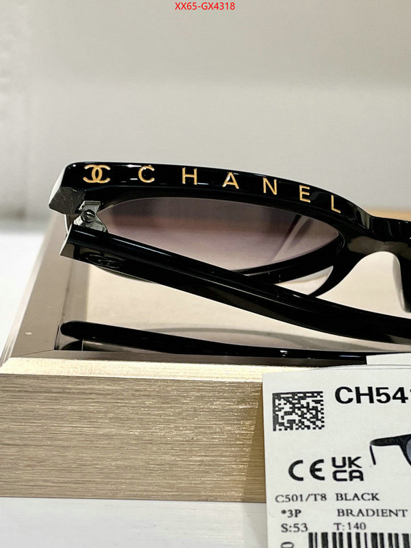 Glasses-Chanel shop the best high quality ID: GX4318 $: 65USD