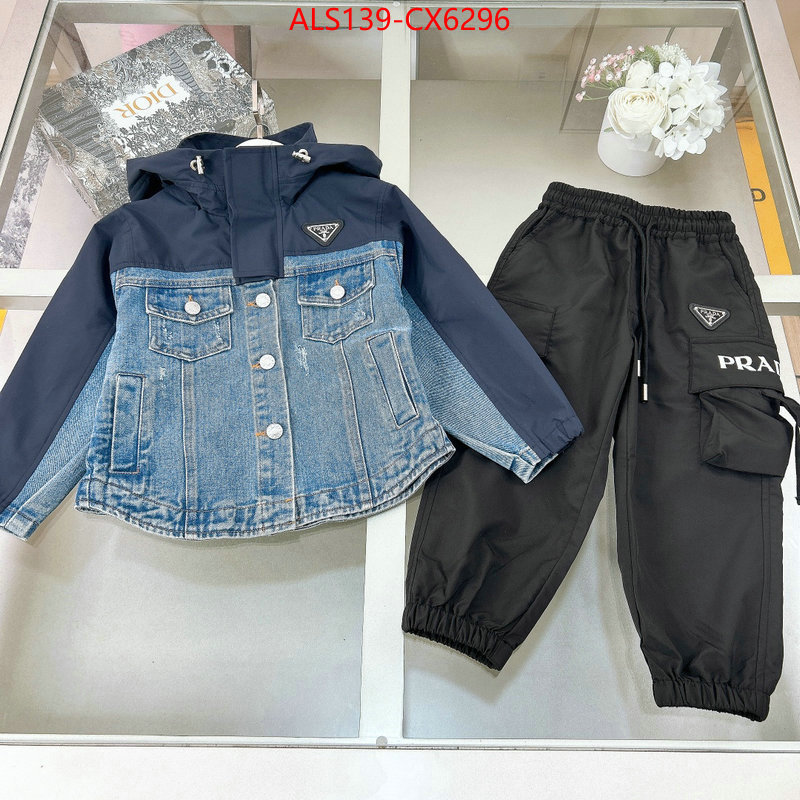 Kids clothing-Prada high quality 1:1 replica ID: CX6296 $: 139USD