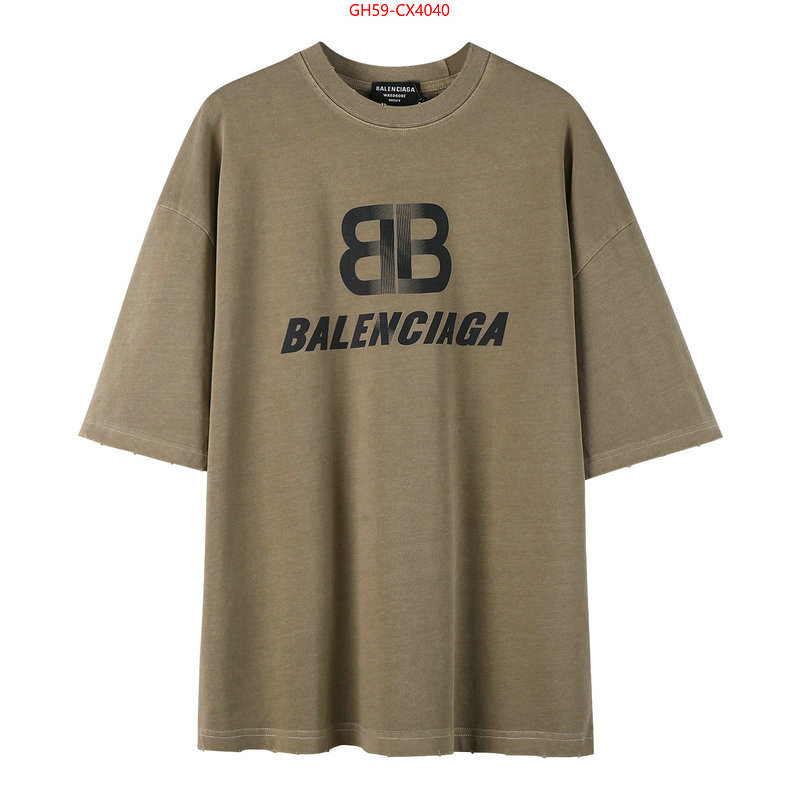 Clothing-Balenciaga top ID: CX4040 $: 59USD