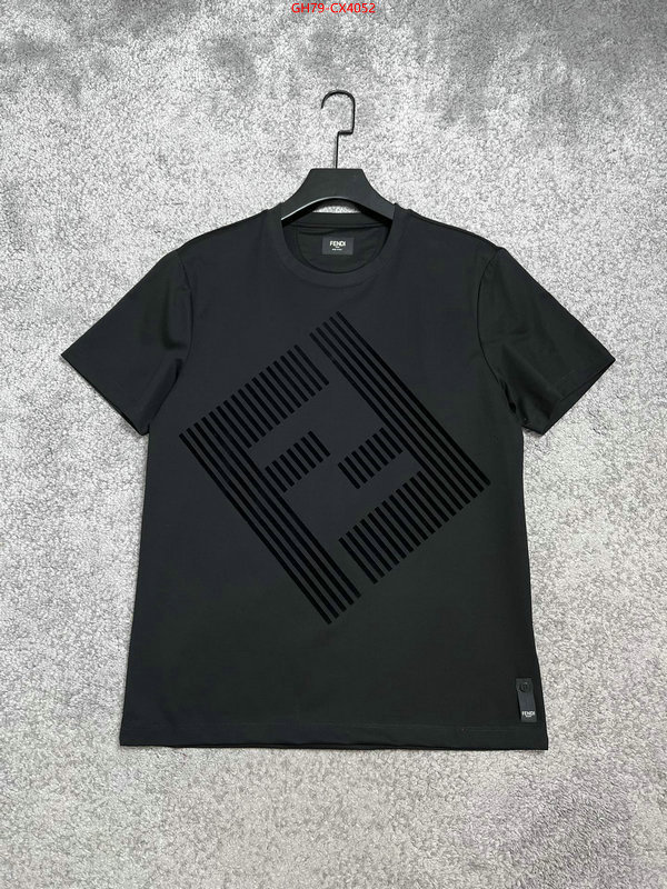 Clothing-Fendi 1:1 replica wholesale ID: CX4052 $: 79USD