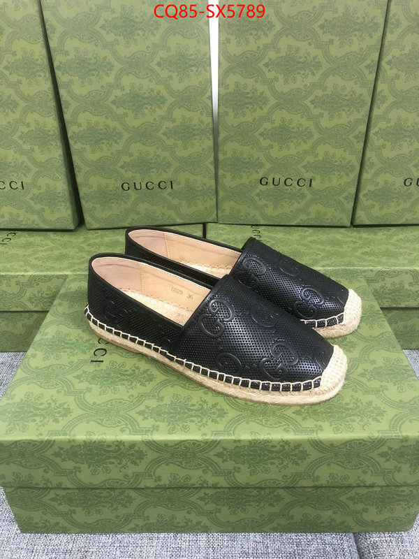 Women Shoes-Gucci 2024 luxury replicas ID: SX5789 $: 85USD