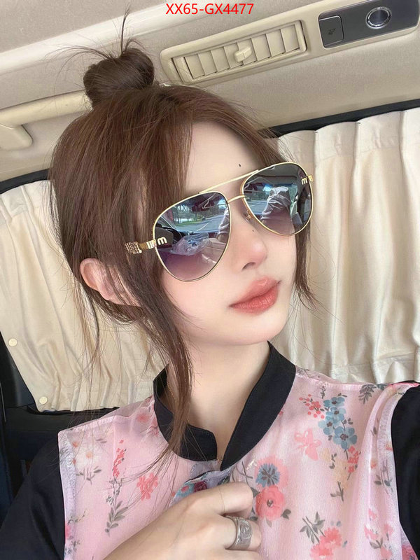 Glasses-Miu Miu what 1:1 replica ID: GX4477 $: 65USD