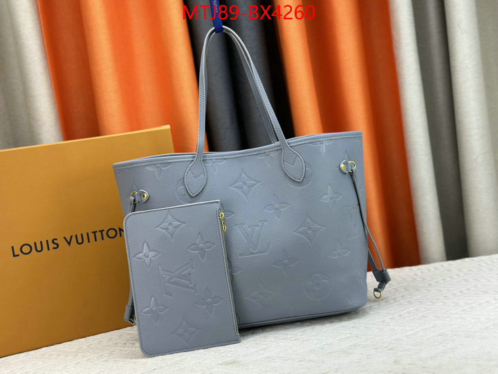 LV Bags(4A)-Neverfull- best replica 1:1 ID: BX4260 $: 89USD