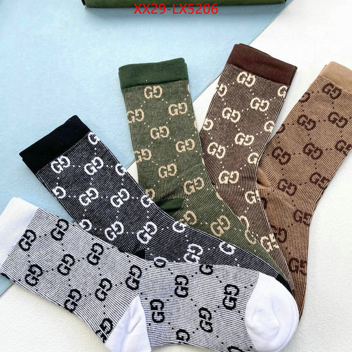 Sock-Gucci cheap replica designer ID: LX5206 $: 29USD