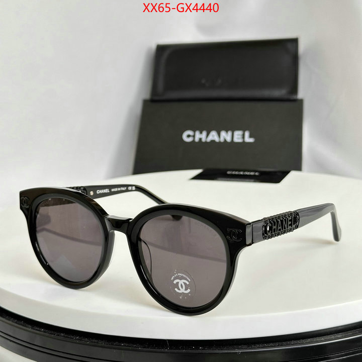 Glasses-Chanel designer wholesale replica ID: GX4440 $: 65USD