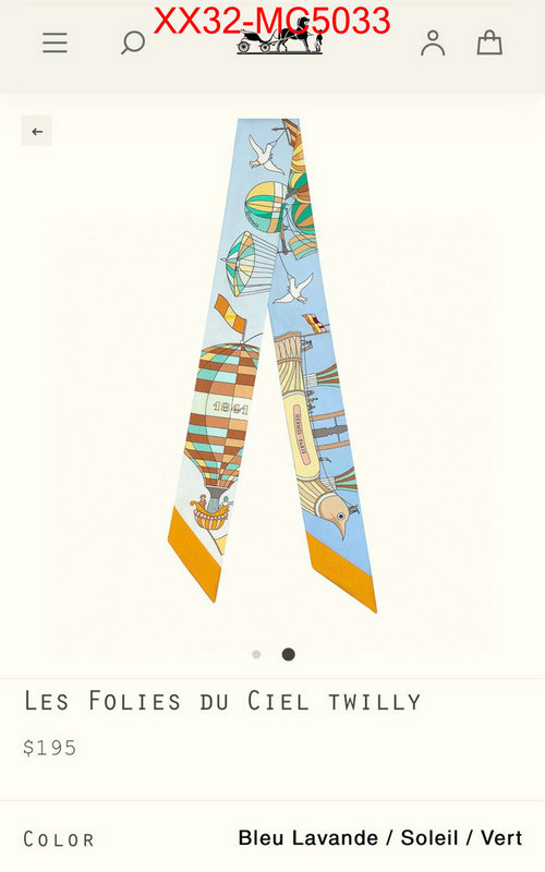 Scarf-Hermes replica 2024 perfect luxury ID: MC5033 $: 32USD