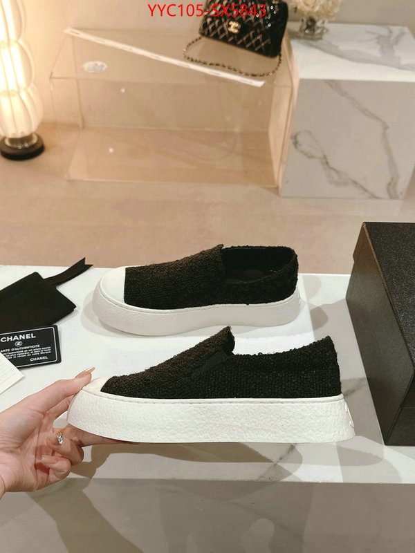 Women Shoes-Chanel 7 star quality designer replica ID: SX5843 $: 105USD