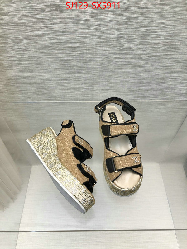 Women Shoes-Chanel replica aaaaa designer ID: SX5911 $: 129USD