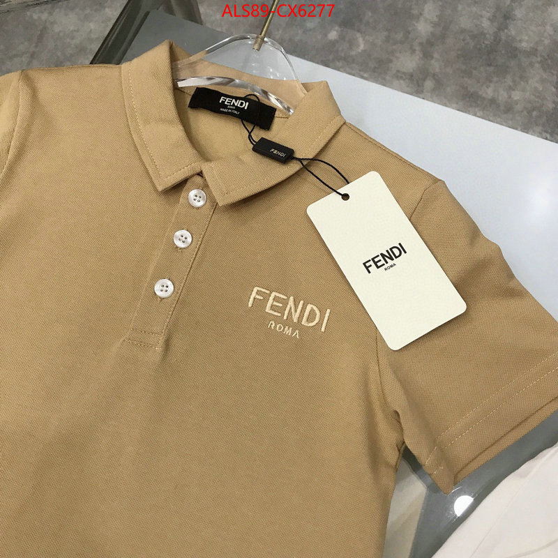 Kids clothing-Fendi wholesale china ID: CX6277 $: 89USD