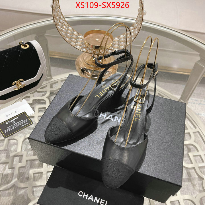 Women Shoes-Chanel luxury shop ID: SX5926 $: 109USD