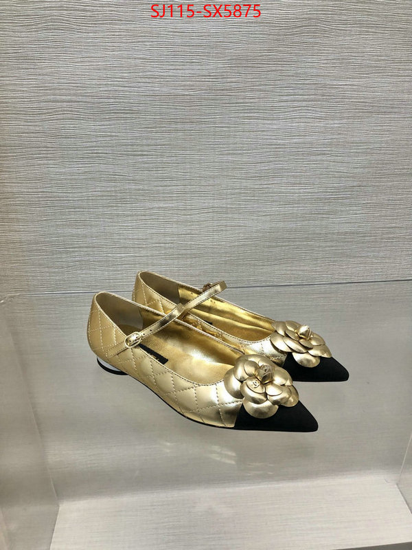 Women Shoes-Chanel aaaaa quality replica ID: SX5875 $: 115USD