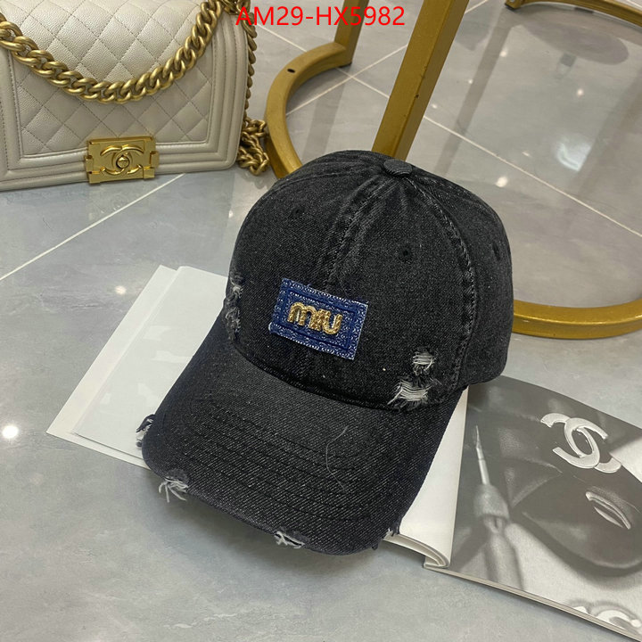 Cap(Hat)-Miu Miu replica sale online ID: HX5982 $: 29USD